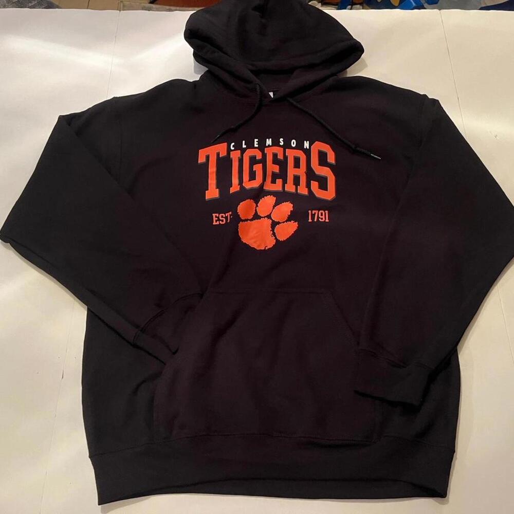 University of Clemson Tigers EST 179, Logo Sweatshirt, Sized Medium by Gildan